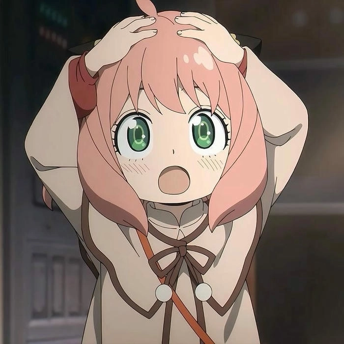 Hình chibi Anya cute lạc lối