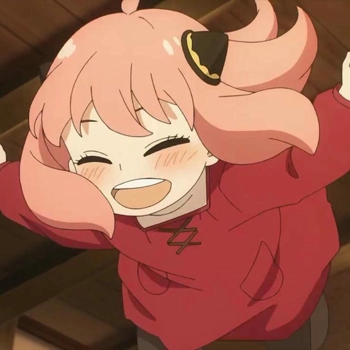Hình anime Anya biểu cảm