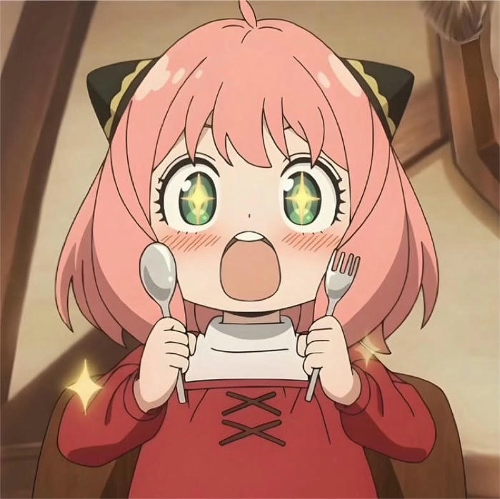 Ảnh anime Anya sống động 