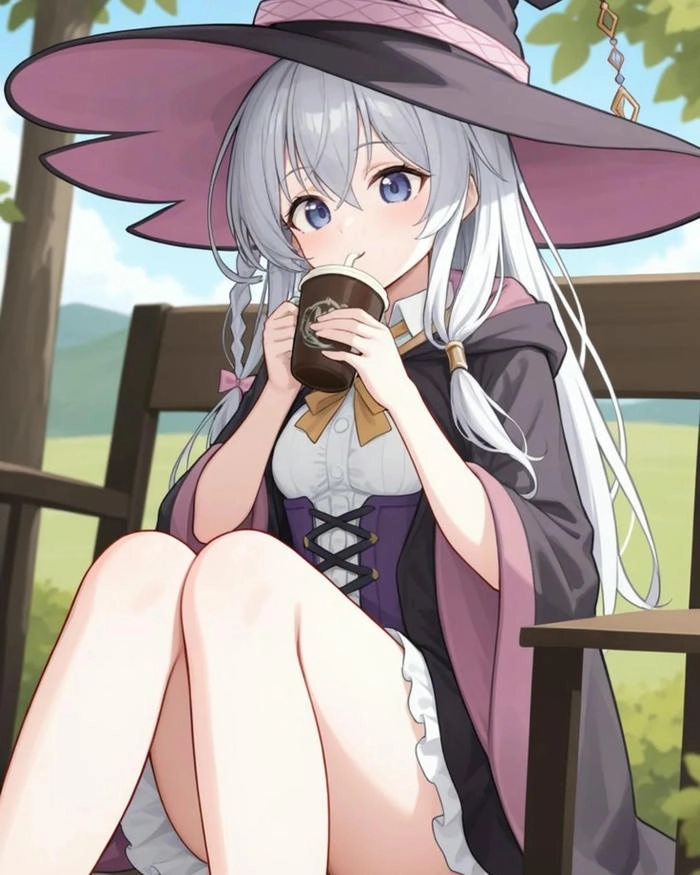 Hình Elaina đẹp như tranh