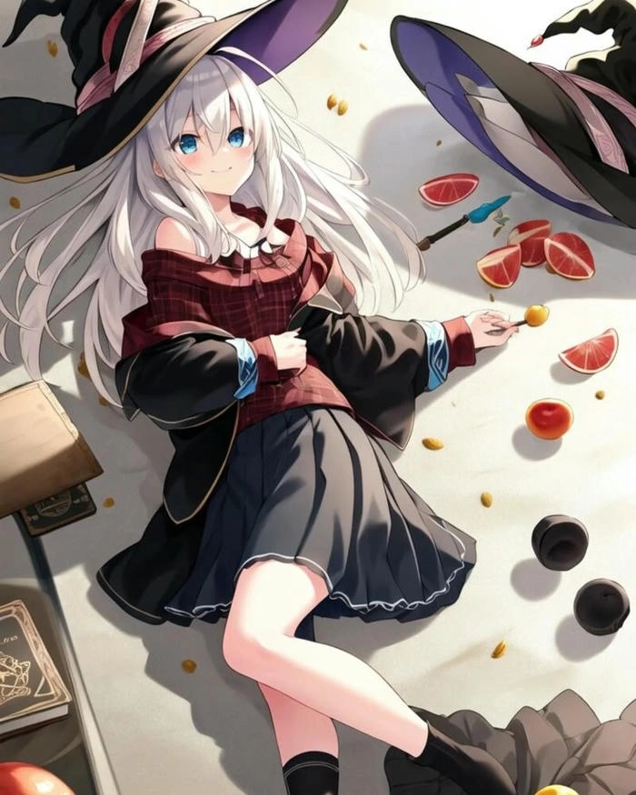 Ảnh anime Elaina cực kỳ xinh