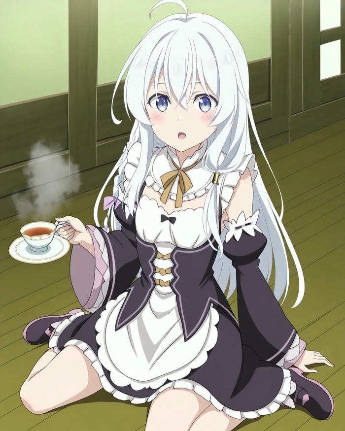 Ảnh Elaina mặt lạnh lùng