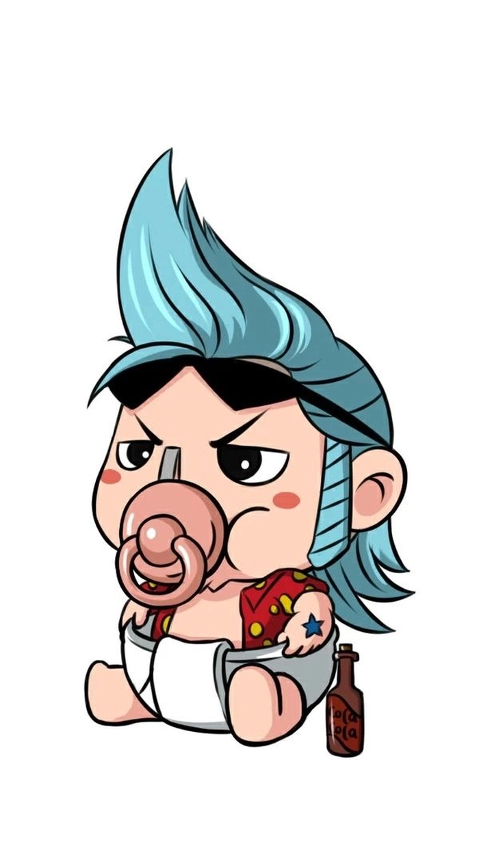 ảnh Franky chibi dễ thương