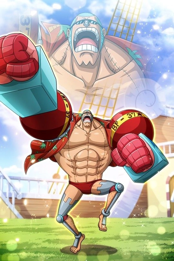 ảnh franky tung cú đấm