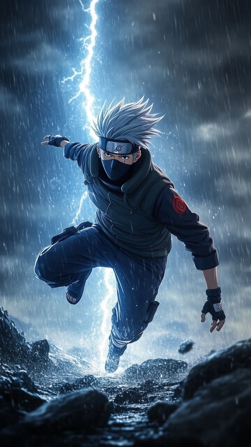 Ảnh Kakashi ngầu trong đêm