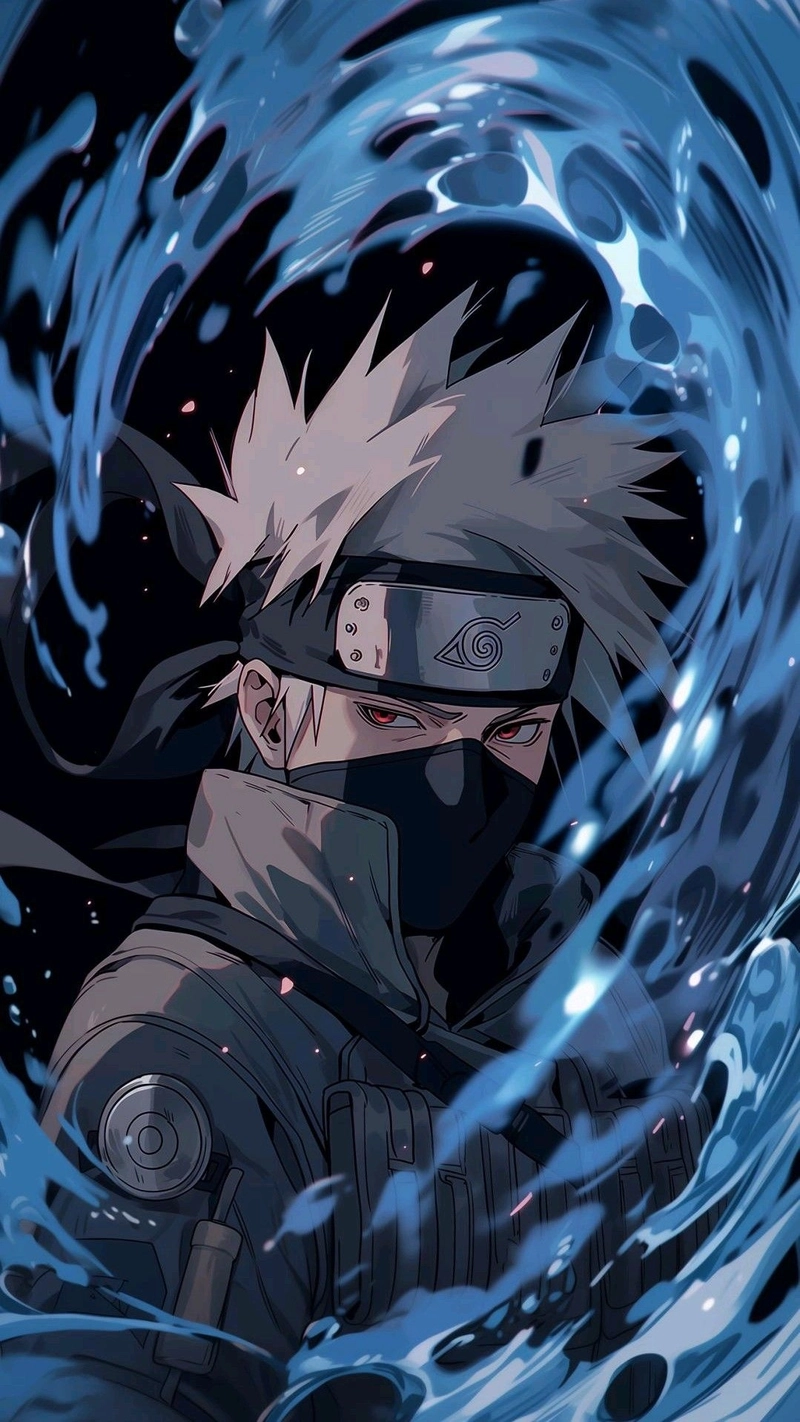 Hình Kakashi tạo dáng ngầu