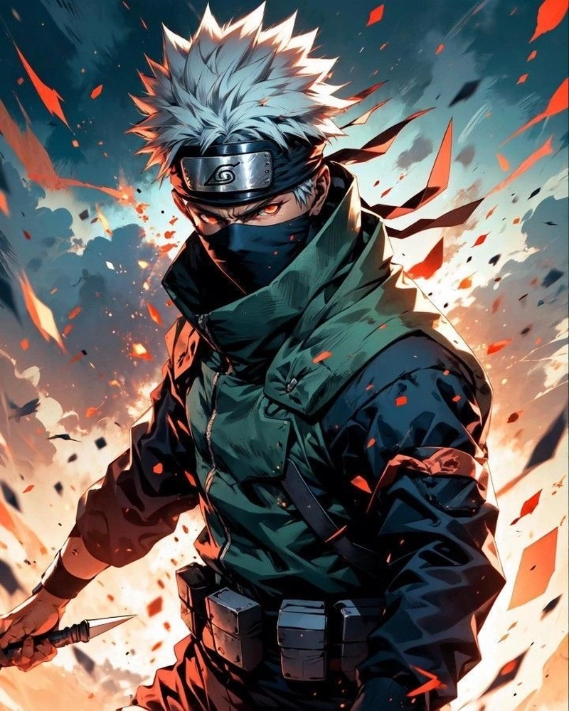 Hình Kakashi ngầu bá cháy