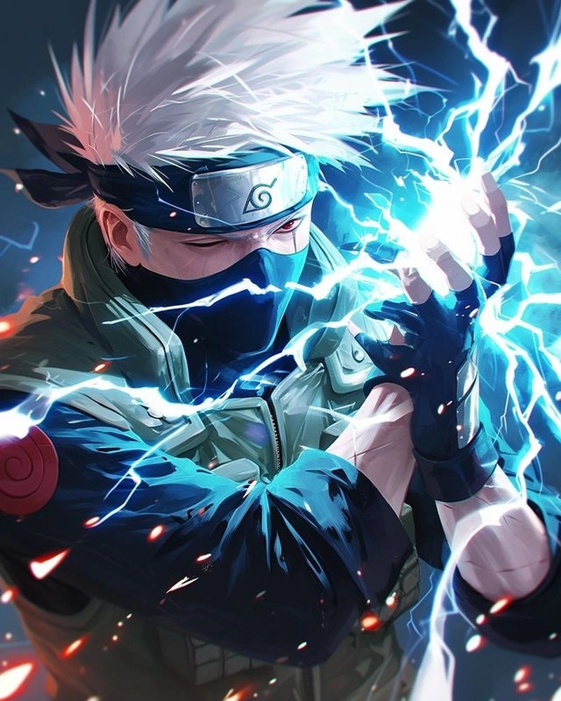 Hình Kakashi ngầu chuẩn anime