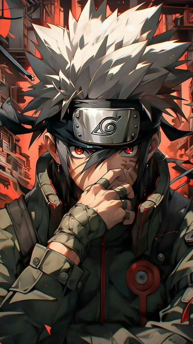 Ảnh anime Kakashi ấn tượng