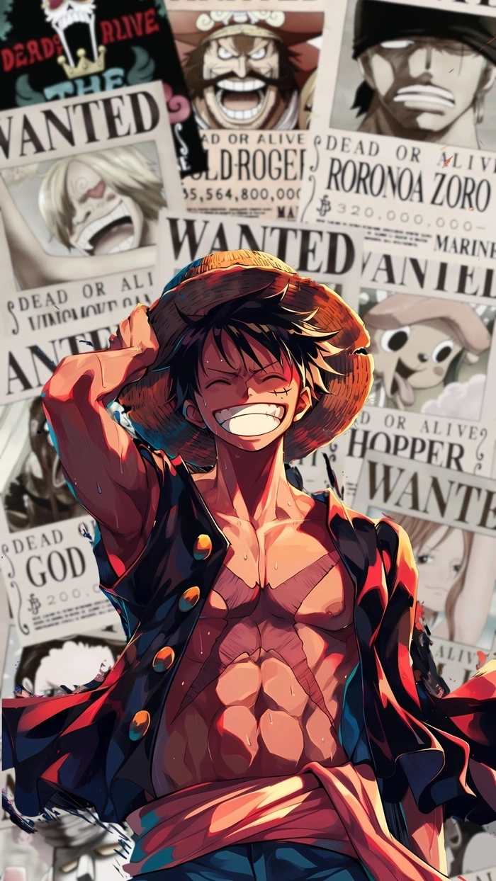 ảnh anime luffy gear 5