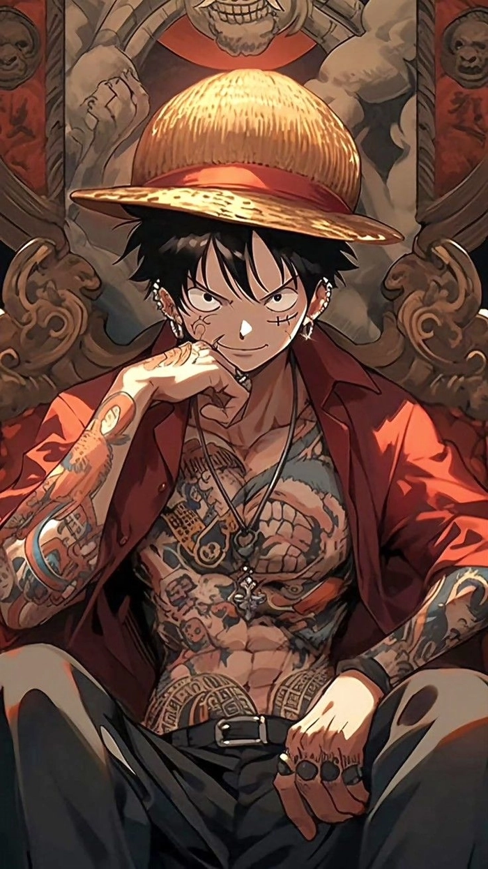 ảnh luffy ngầu 3d