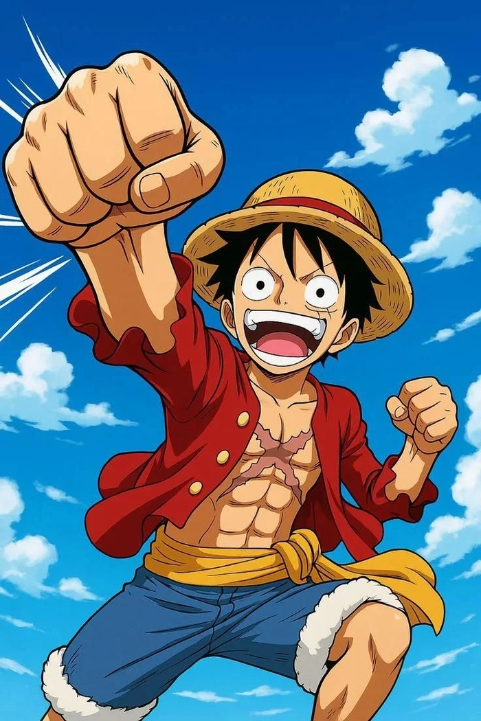 ảnh luffy ngầu gear 5