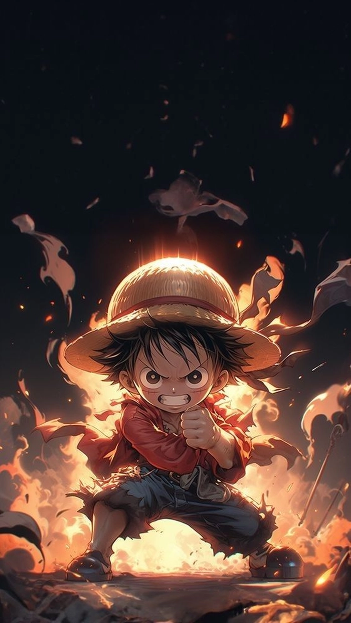 hình ảnh luffy cực ngầu 3d