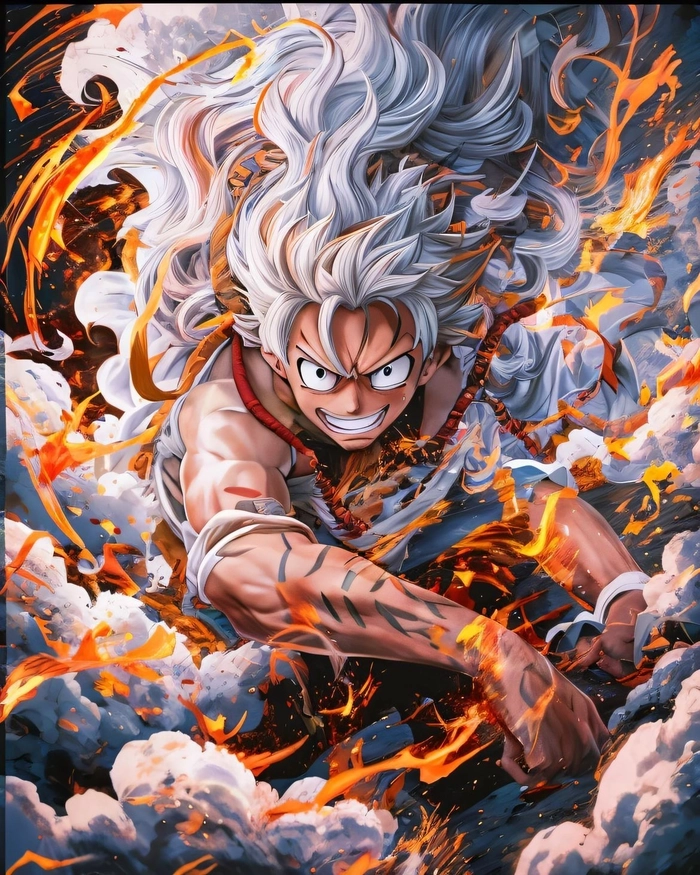 ảnh anime luffy ngầu