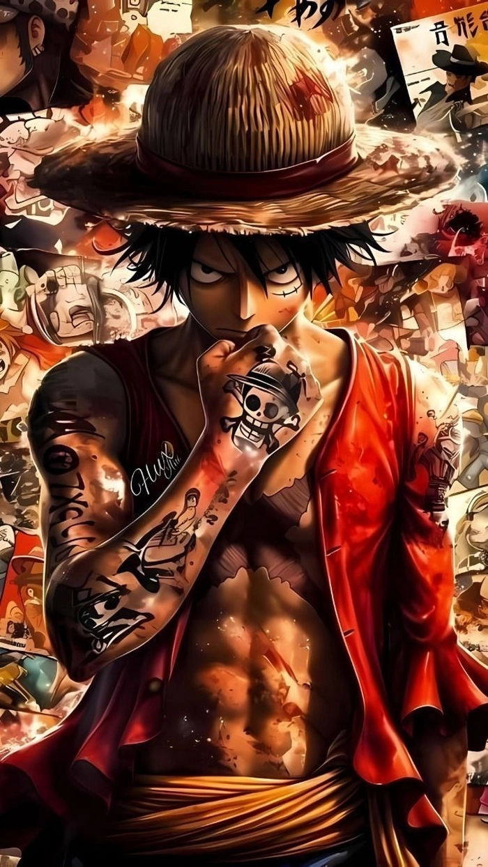 ảnh luffy gear 5 ngầu nhất