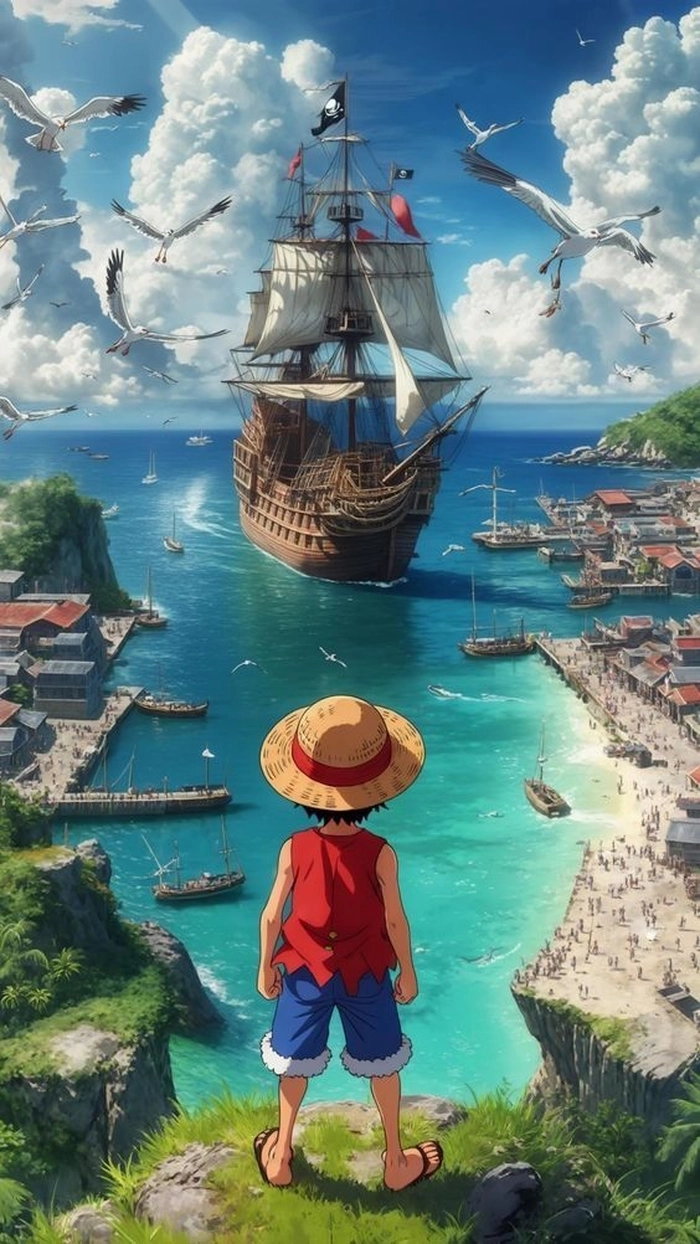 ảnh anime luffy HD