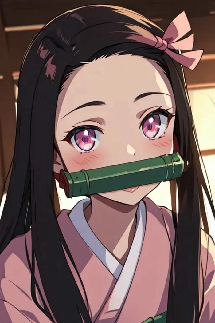Ảnh anime Nezuko dễ thương 