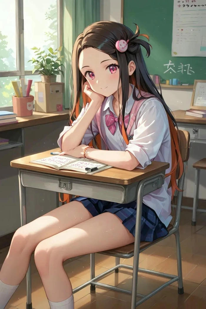 Ảnh hoạt hình Nezuko cute 