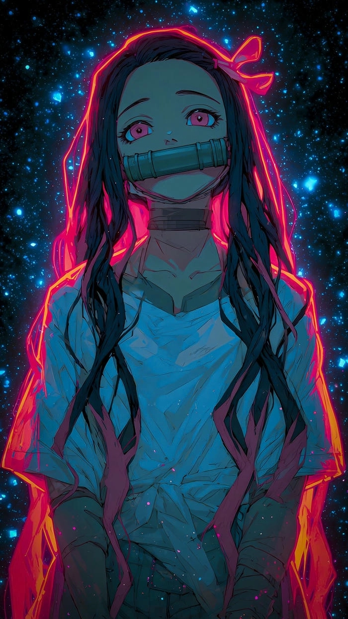 Tải ảnh Nezuko cute đẹp 