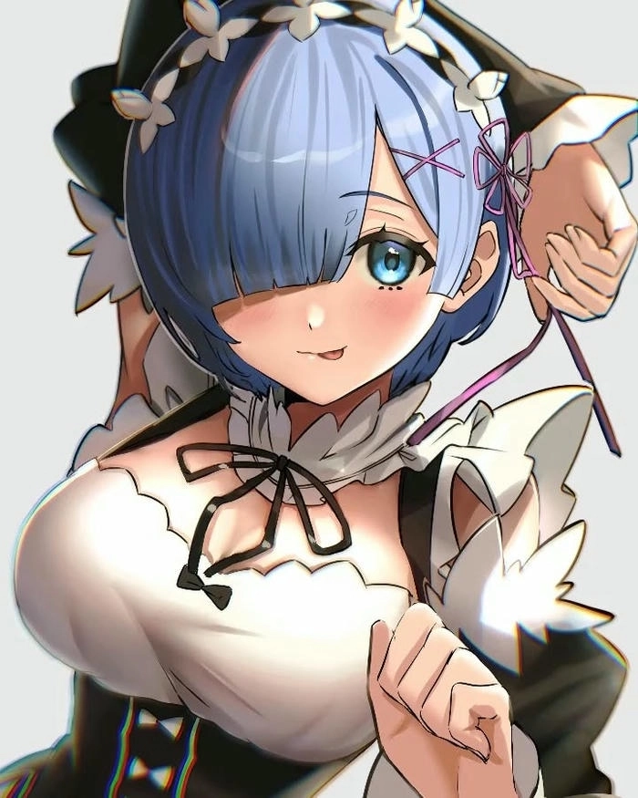 Hình ảnh Rem đang cười