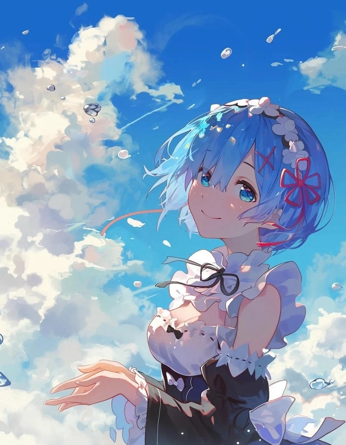 Hình nền Rem đẹp 4K