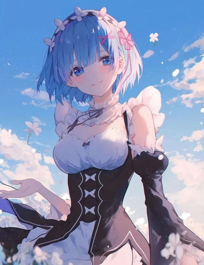 Rem anime hình nền 4K