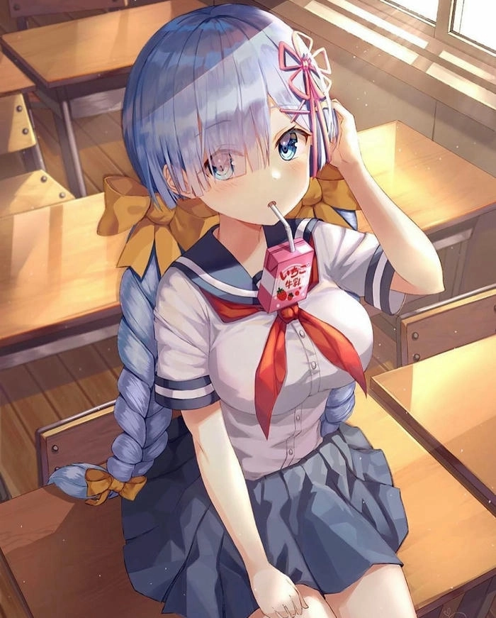 Rem anime girl xinh đẹp