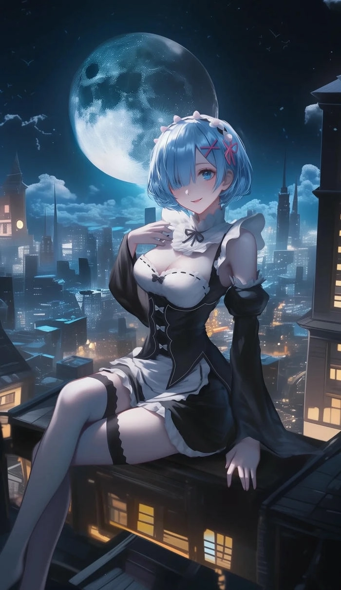 Ảnh Rem anime cực nét