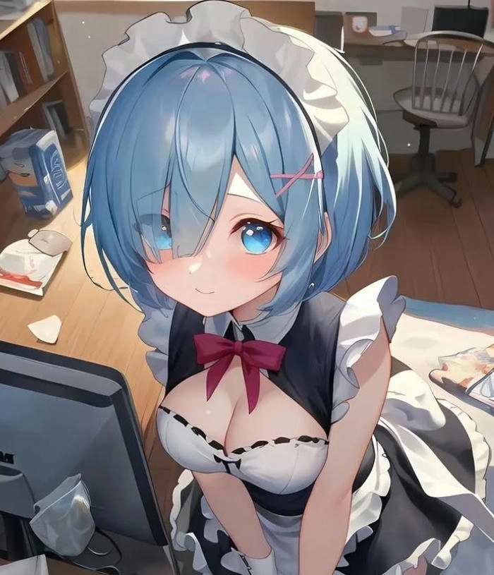 Ảnh anime Rem dễ thương