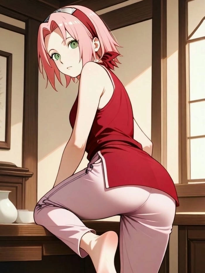 Hình hoạt hình Sakura đáng yêu