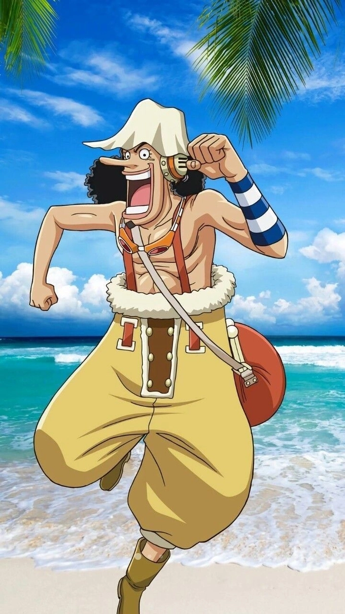 Ảnh Usopp mặt ngầu 