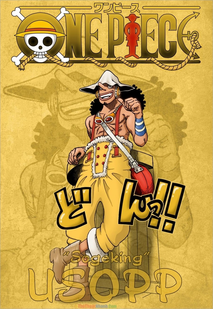 Hình Usopp siêu chất 