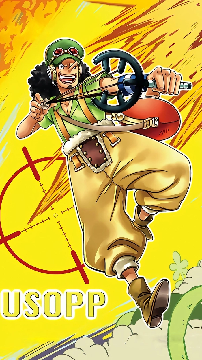 Hình Usopp tạo dáng ngầu 