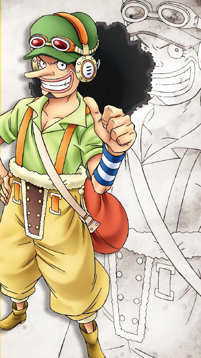 Ảnh Usopp mặt cười tươi 