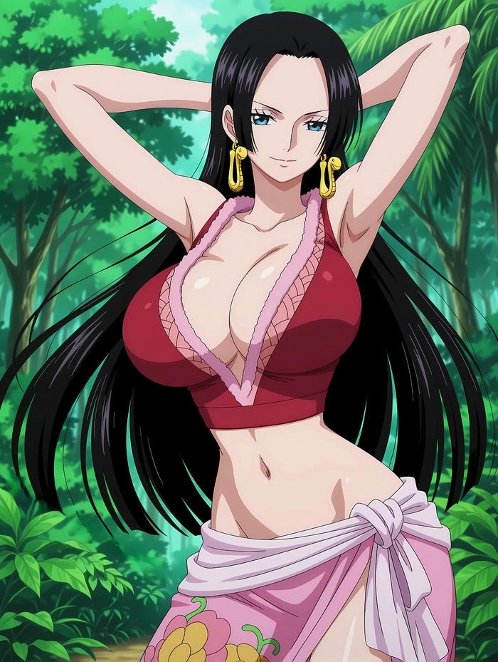 Hình nền Boa Hancock ấn tượng