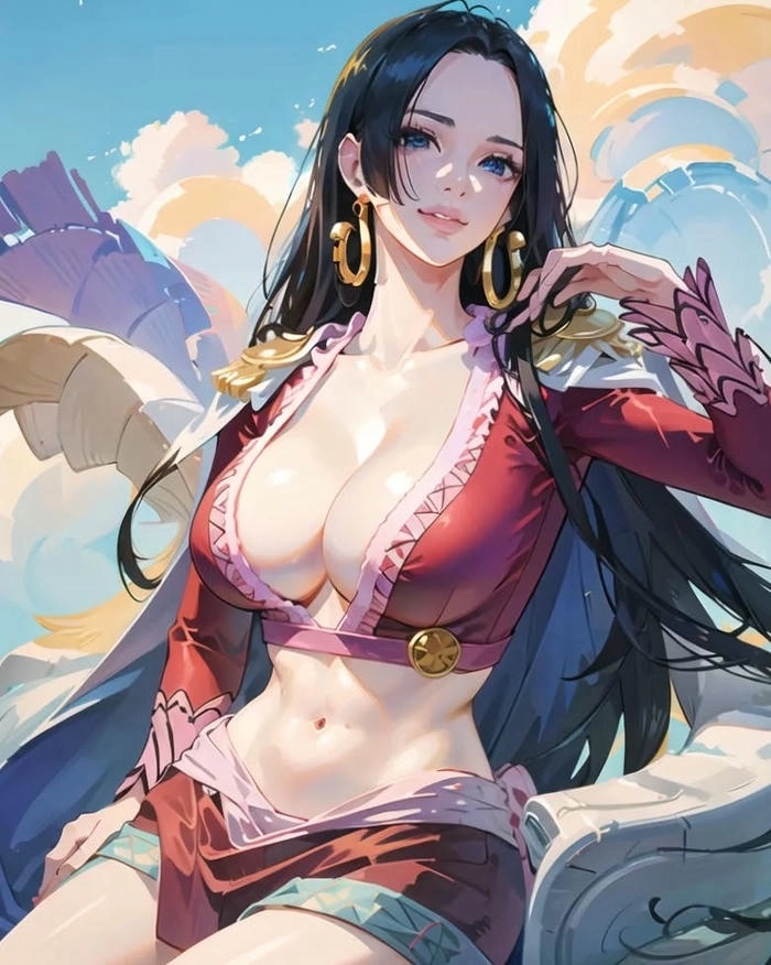 Boa Hancock tạo dáng đẹp