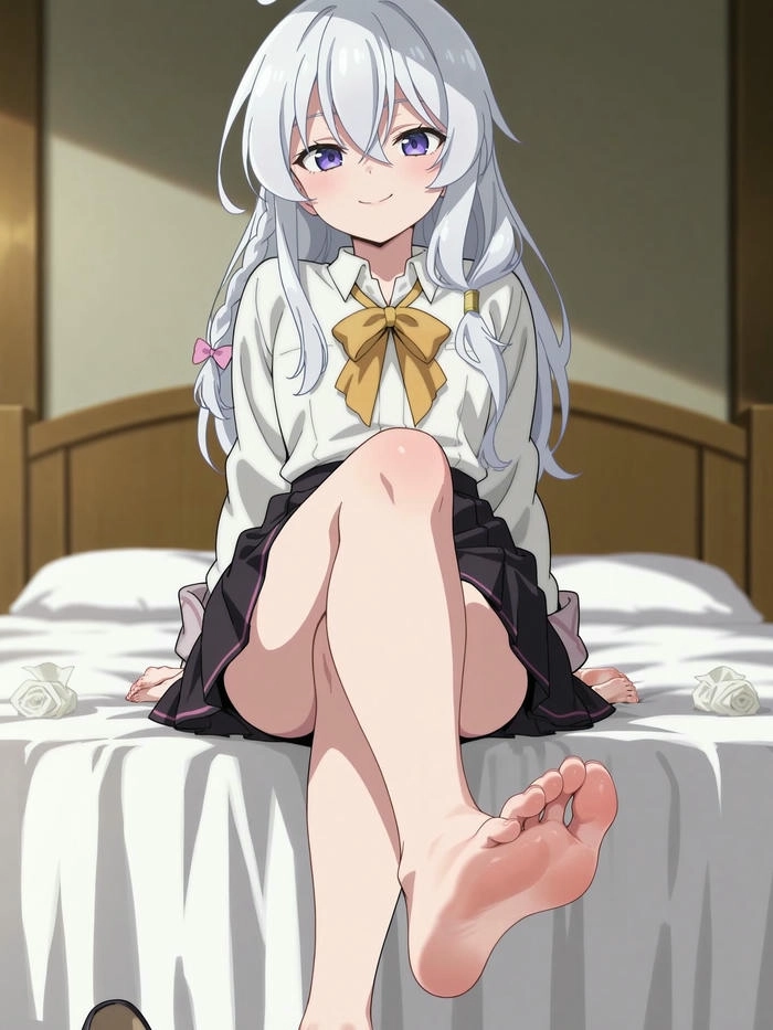 Elaina trong ảnh dễ thương