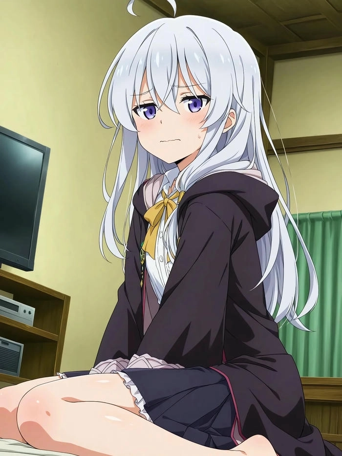 Hình Elaina nền trắng đẹp