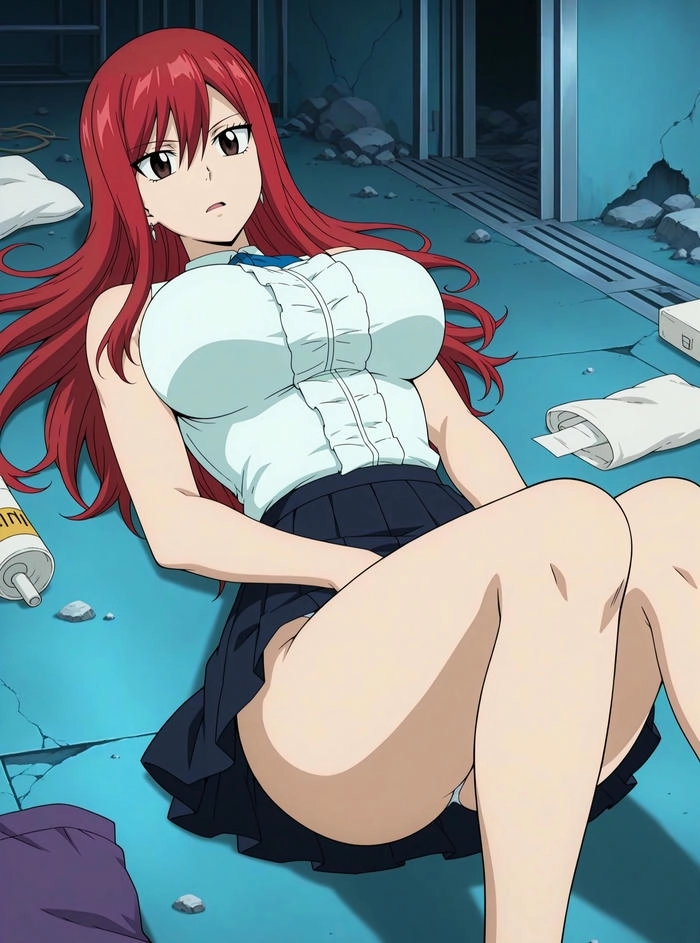 Hình ảnh Erza đầy cuốn hút