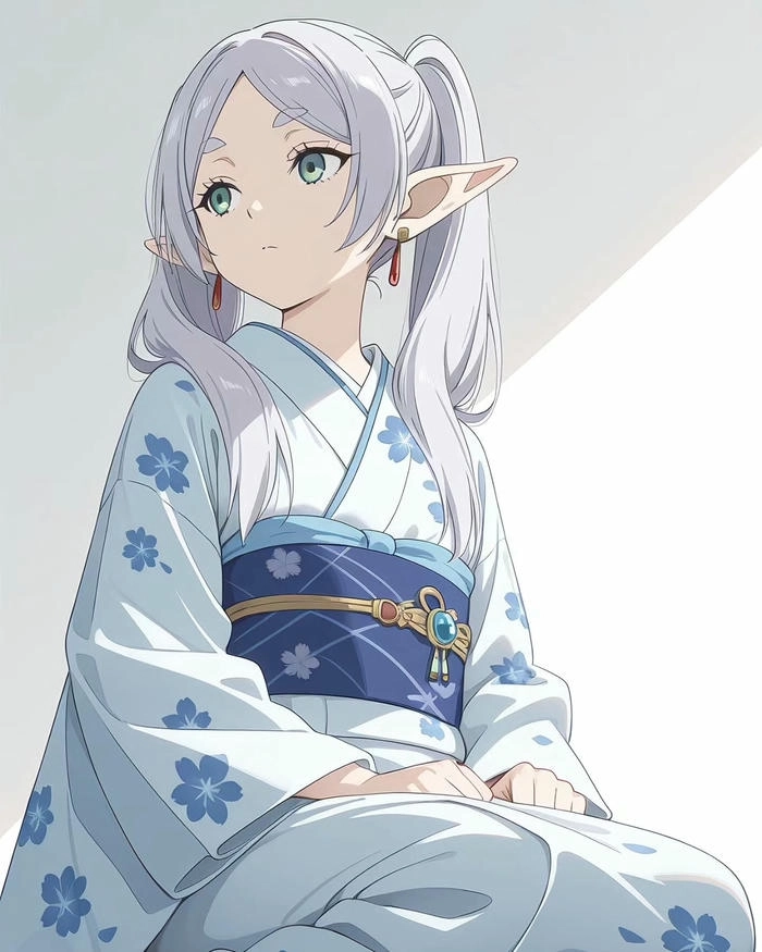 Ảnh Frieren cực cute