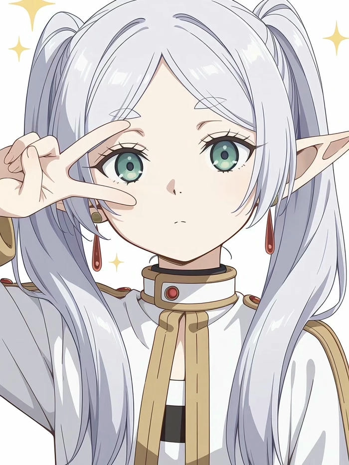 Ảnh nhân vật Frieren dễ thương 