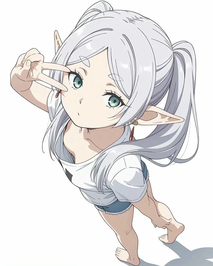 Ảnh Frieren anime girl