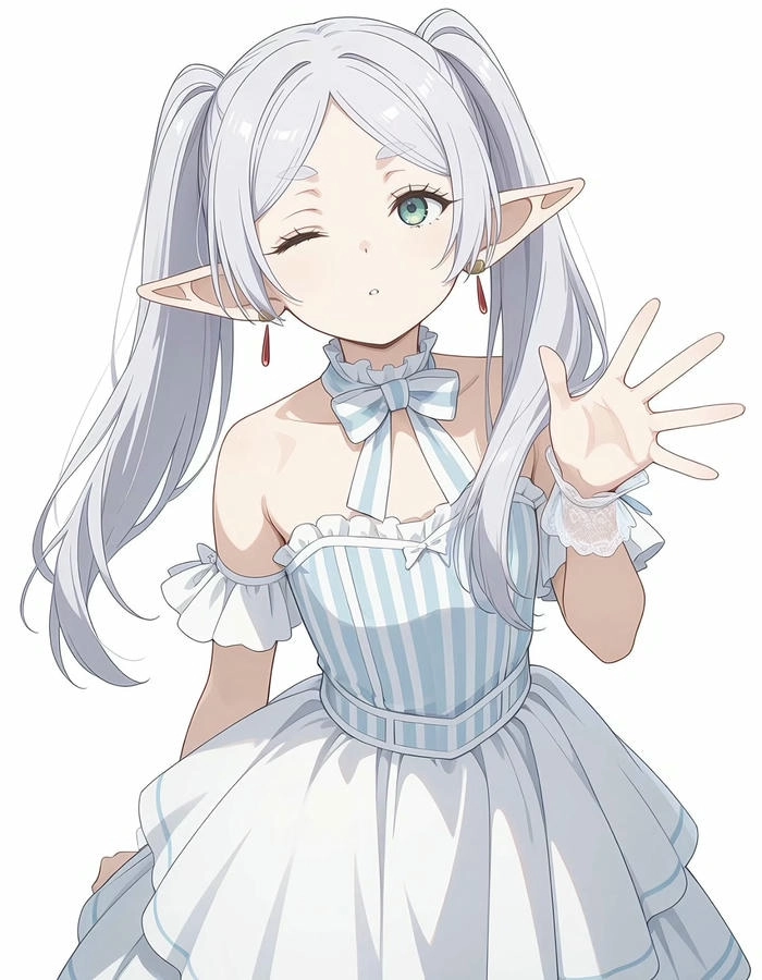 Hình Frieren trẻ trung