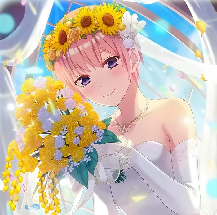 Ảnh Ichika Nakano đẹp long lanh