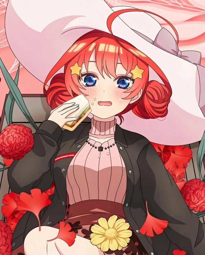 Hình nền anime Itsuki Nakano xinh 