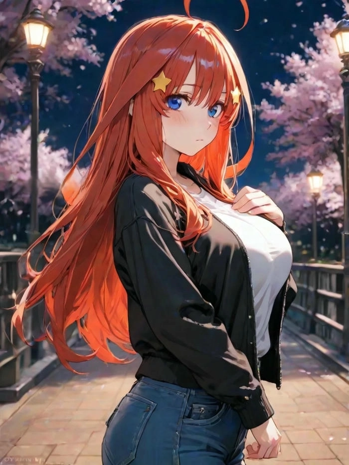 Ảnh Itsuki Nakano phong cách sexy 