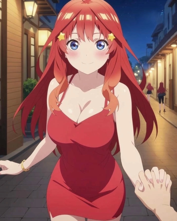 Hình Itsuki Nakano dễ thương gợi cảm 