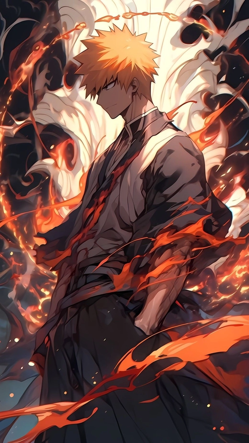 Ảnh Ichigo Bleach bản ngầu 