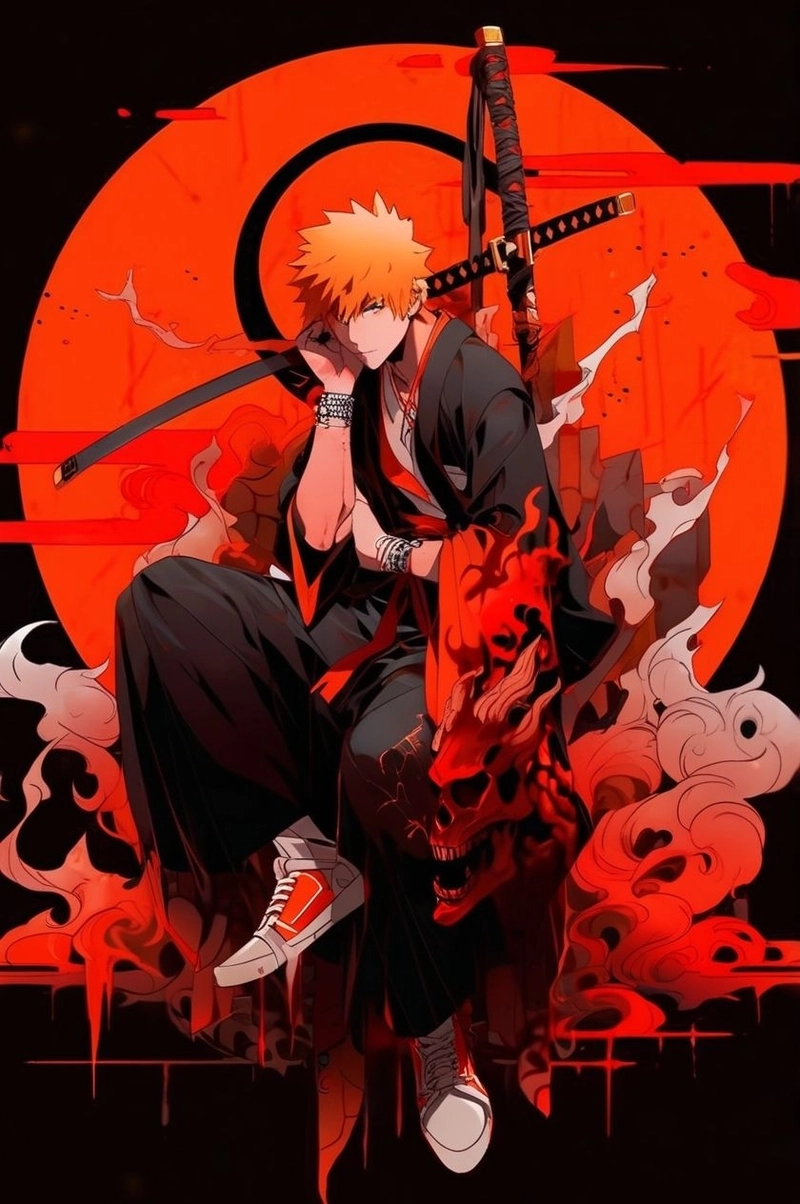 Hình ảnh Ichigo Bleach nổi bật 