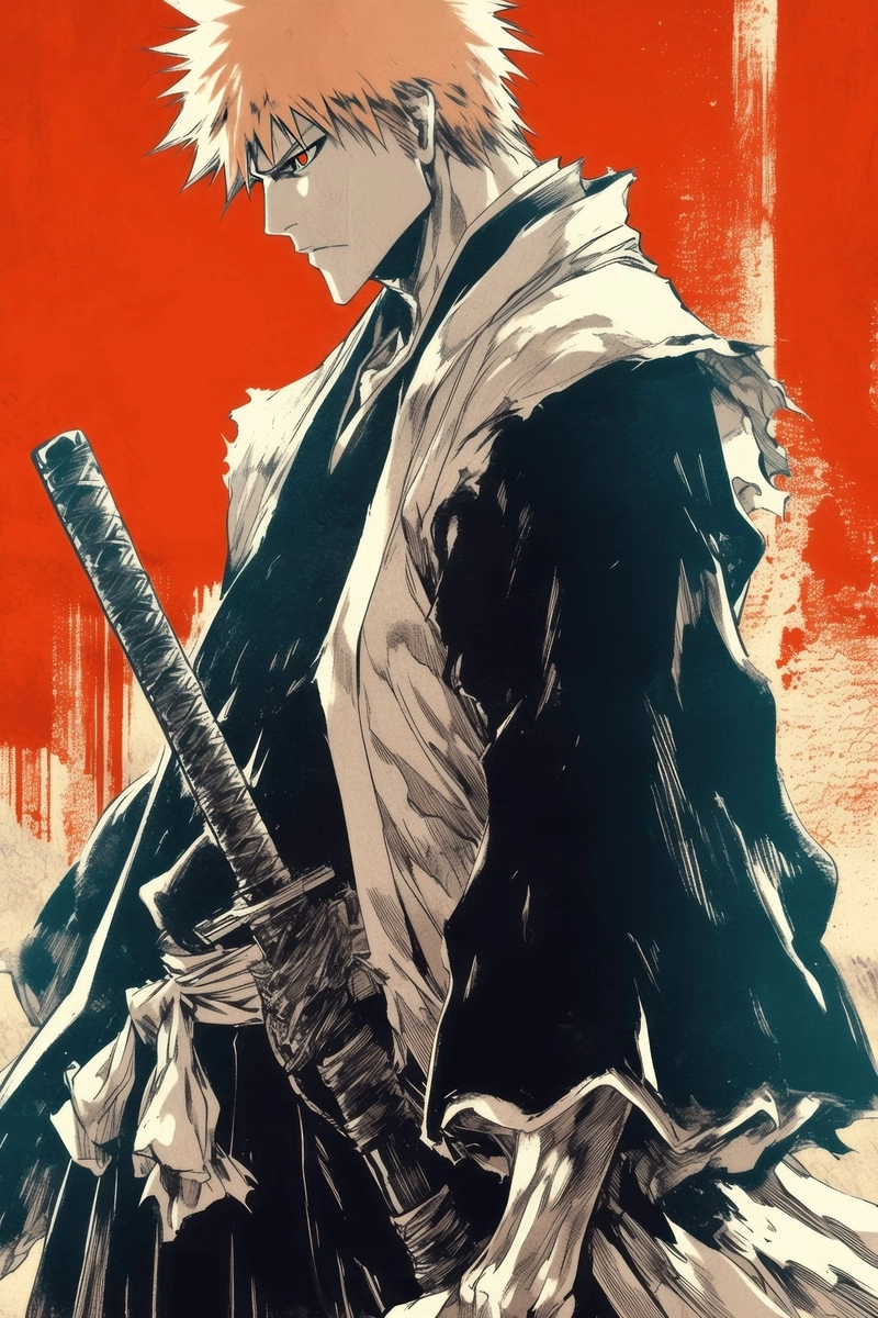 Hình ảnh Ichigo Bleach sống động 